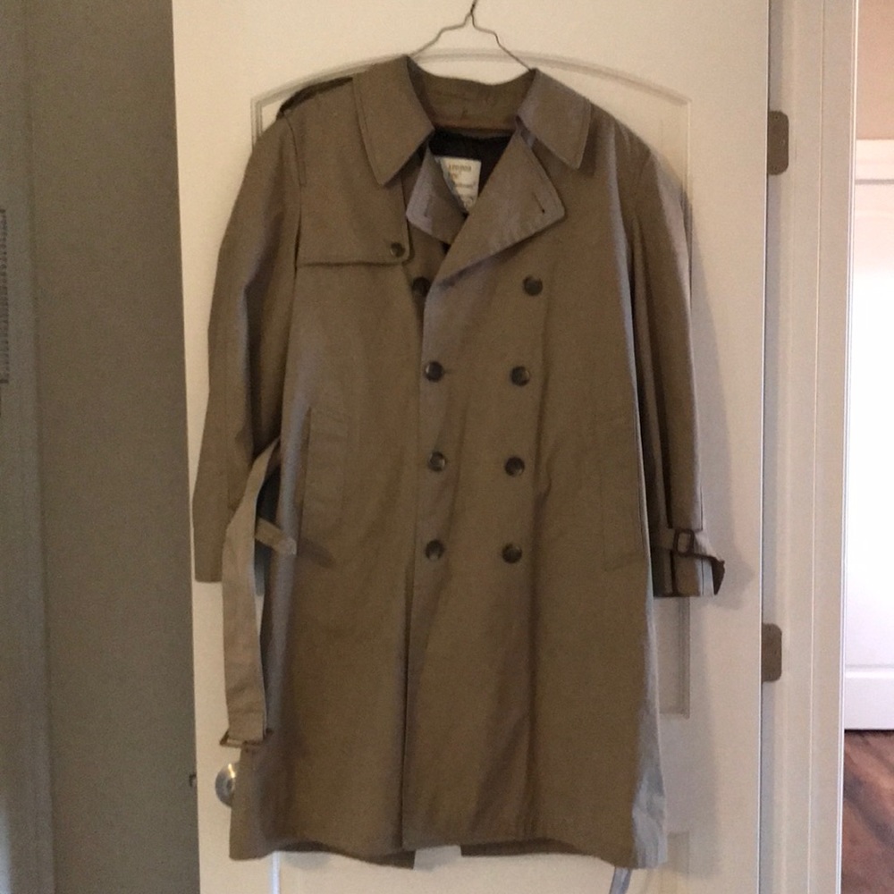 London Fog Tan Trench Coat